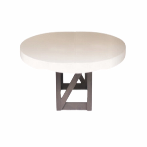 EXTRA LARGE WALNUT ROUND TABLE TO COVER - Image 1