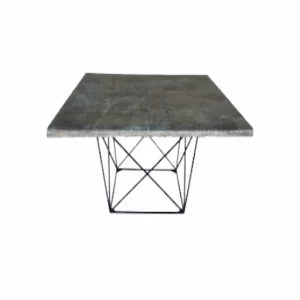 ZINC COVERED TABLE
