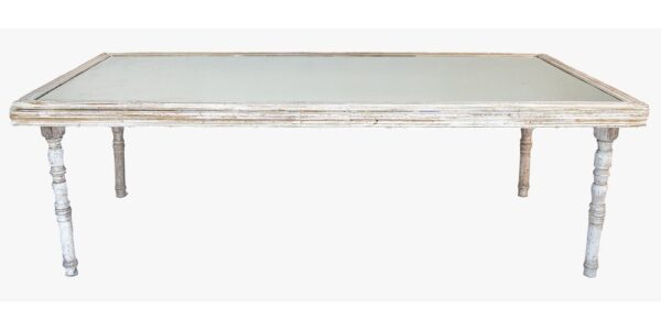 VINTAGE TABLE WITH MIRROR - Image 1