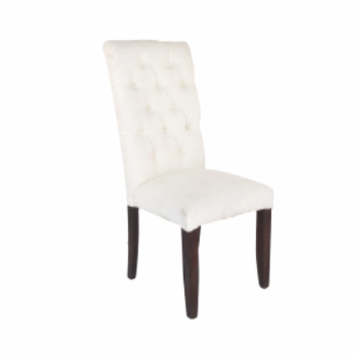 SAM WHITE UPFLOADED CHAIR - Image 1