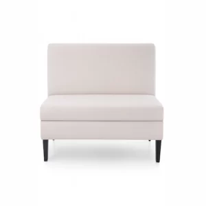 L-SHAPED ARMCHAIR WITH COVER