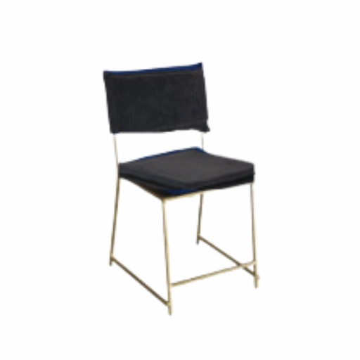 GOLD METAL COVERABLE CHAIR - Image 2