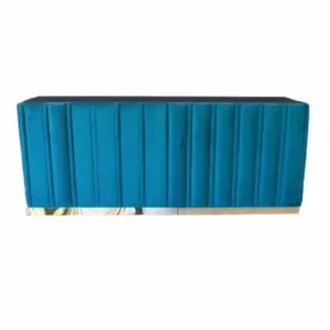 GREEN VERTICAL CAPITONED BAR