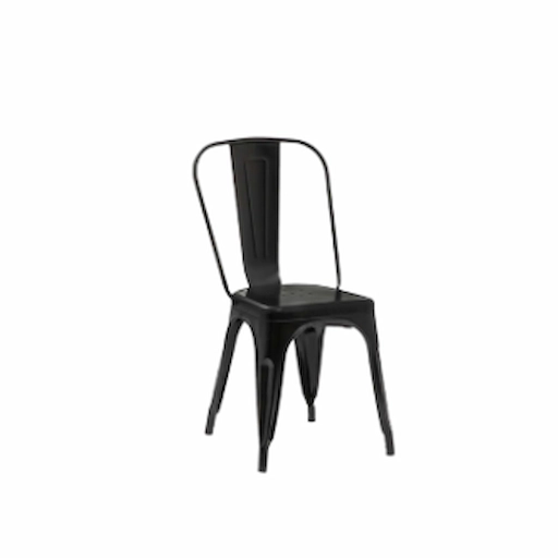 BLACK INDUSTRIAL CHAIR - Image 1
