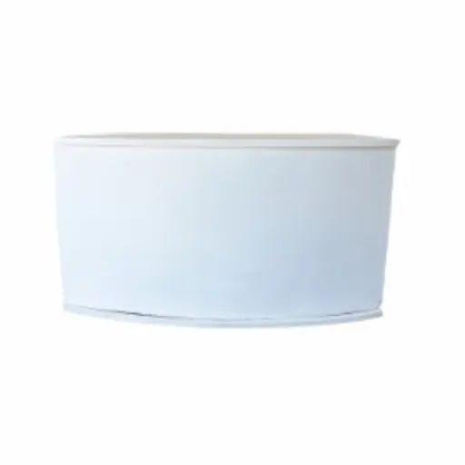 WHITE SEMI-CIRCULAR BAR - Image 1