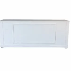 WHITE BAR WITH MOLDINGS