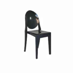 BLACK GHOST CHAIR