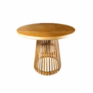 SOLID TEAK WOOD CIRCULAR TABLE